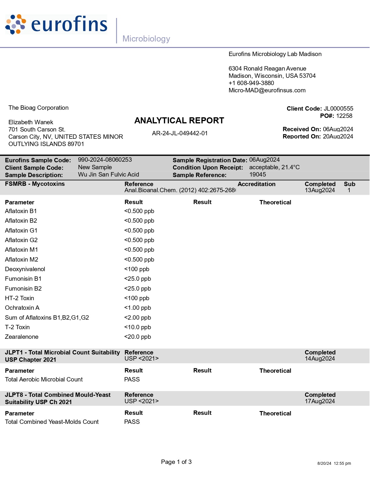 Starter Bundle Wu Jin San Quart - Fauna Mana 60g