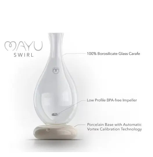 Vortex Water Revitalizer Mayu Swirl