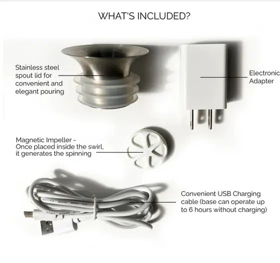 Vortex Water Revitalizer Mayu Swirl